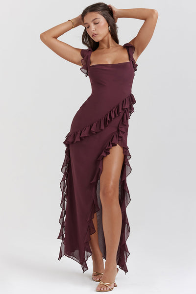 Tabitha | Vestido con Volantes Elegante