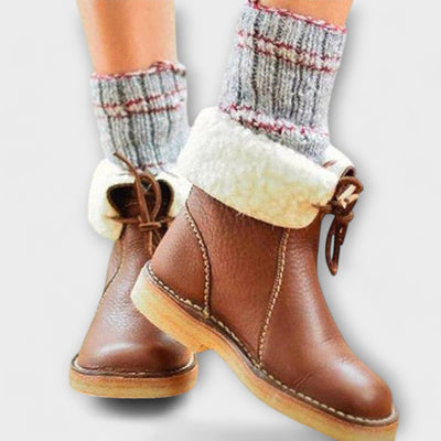 Botas impermeables con forro de lana