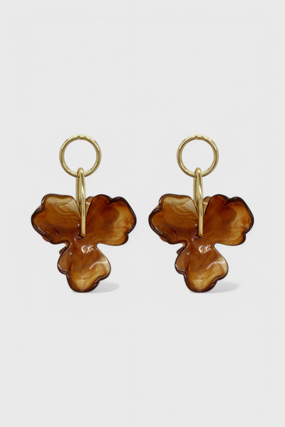 Laia - Pendientes con Colgante de Flor