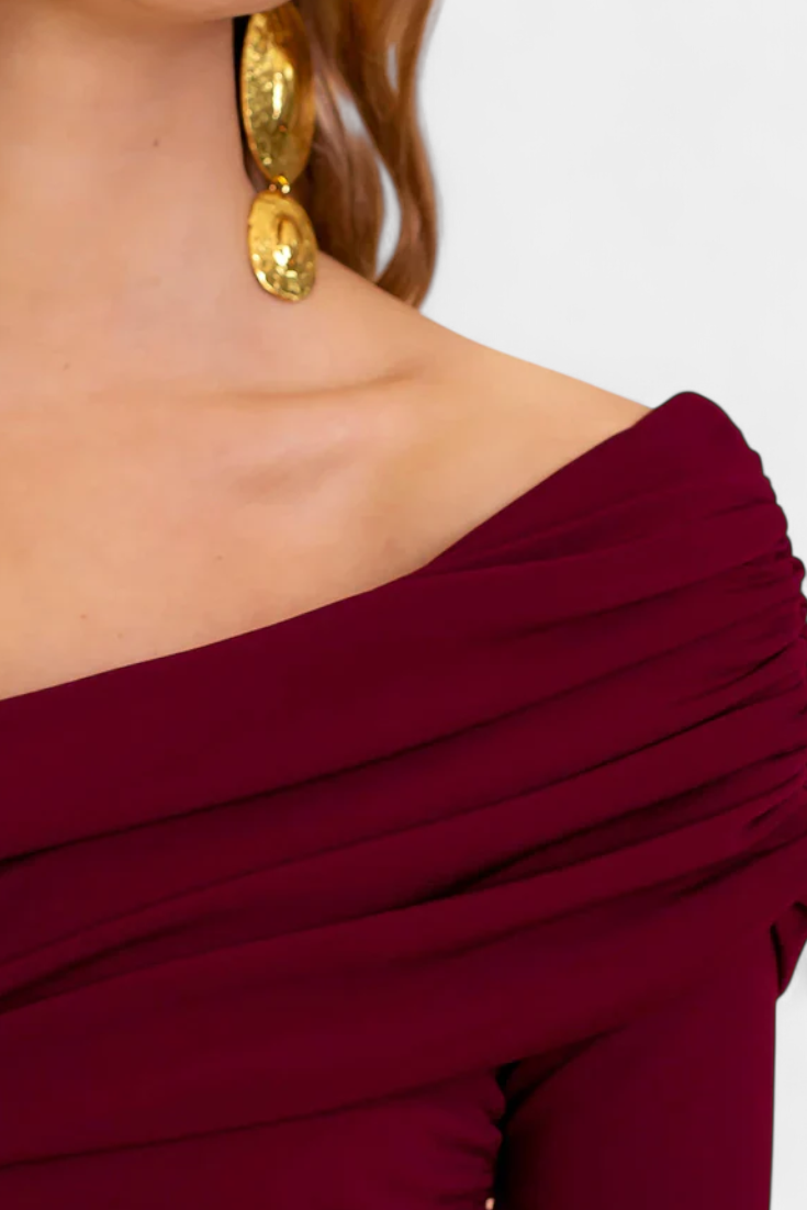 Mono Un Hombro Chic Noalla Para Noche Brillante Exclusiva