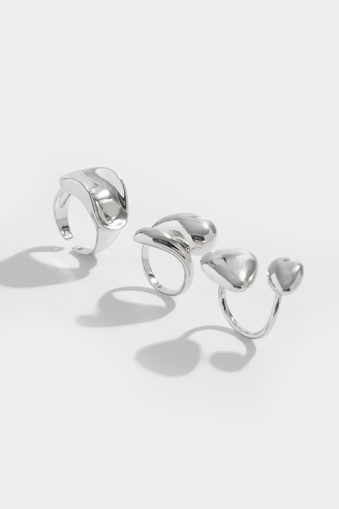Mercedes - Anillos Irregulares de Metal