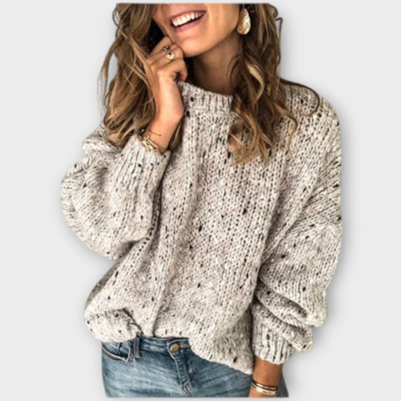 Eileen – Suéter de Punto Retro y Acogedor