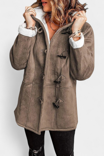 Abrigo Capucha Envolvente Jessa Delicia Colección Privada