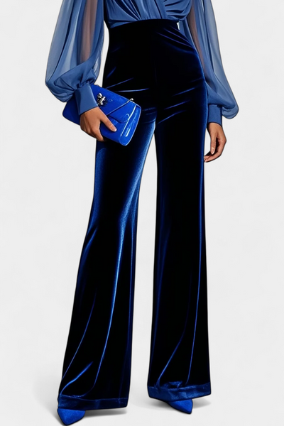 Analisse Mono De Vestir Con Escote En V Y Pierna Ancha Chic