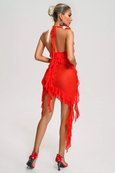Alayah | Vestido Midi de Malla