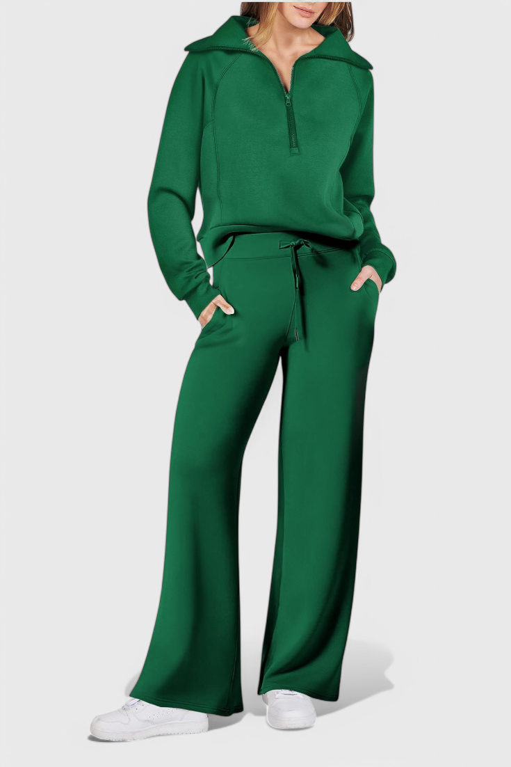 Conjunto Berken Manga Larga Algodón Premium Suave Y Fresco