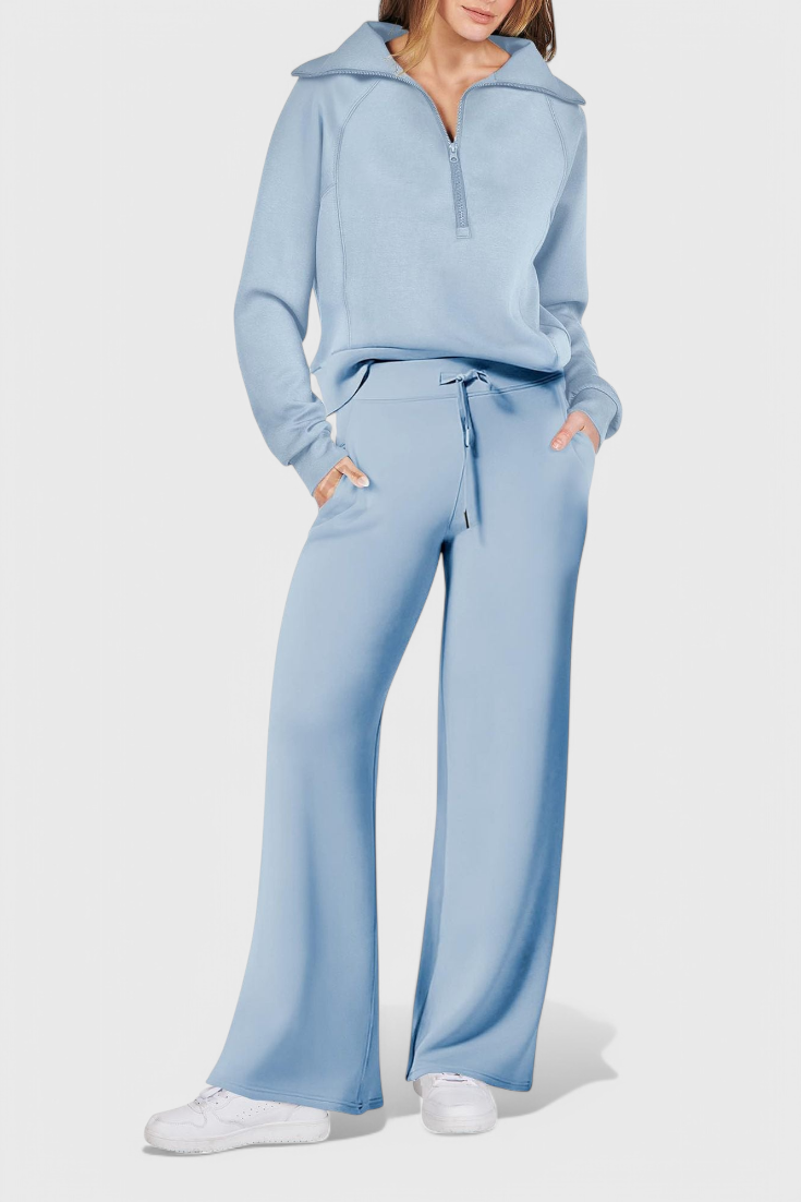 Conjunto Berken Manga Larga Algodón Premium Suave Y Fresco